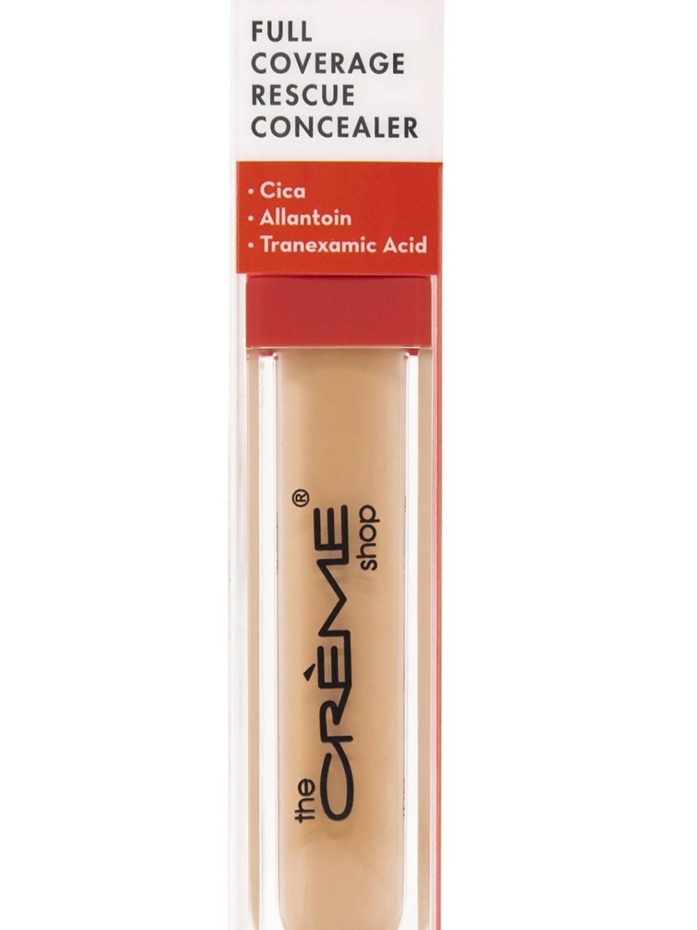 The Crème Shop Full Coverage Rescue Concealer — Beige (Light Neutral)